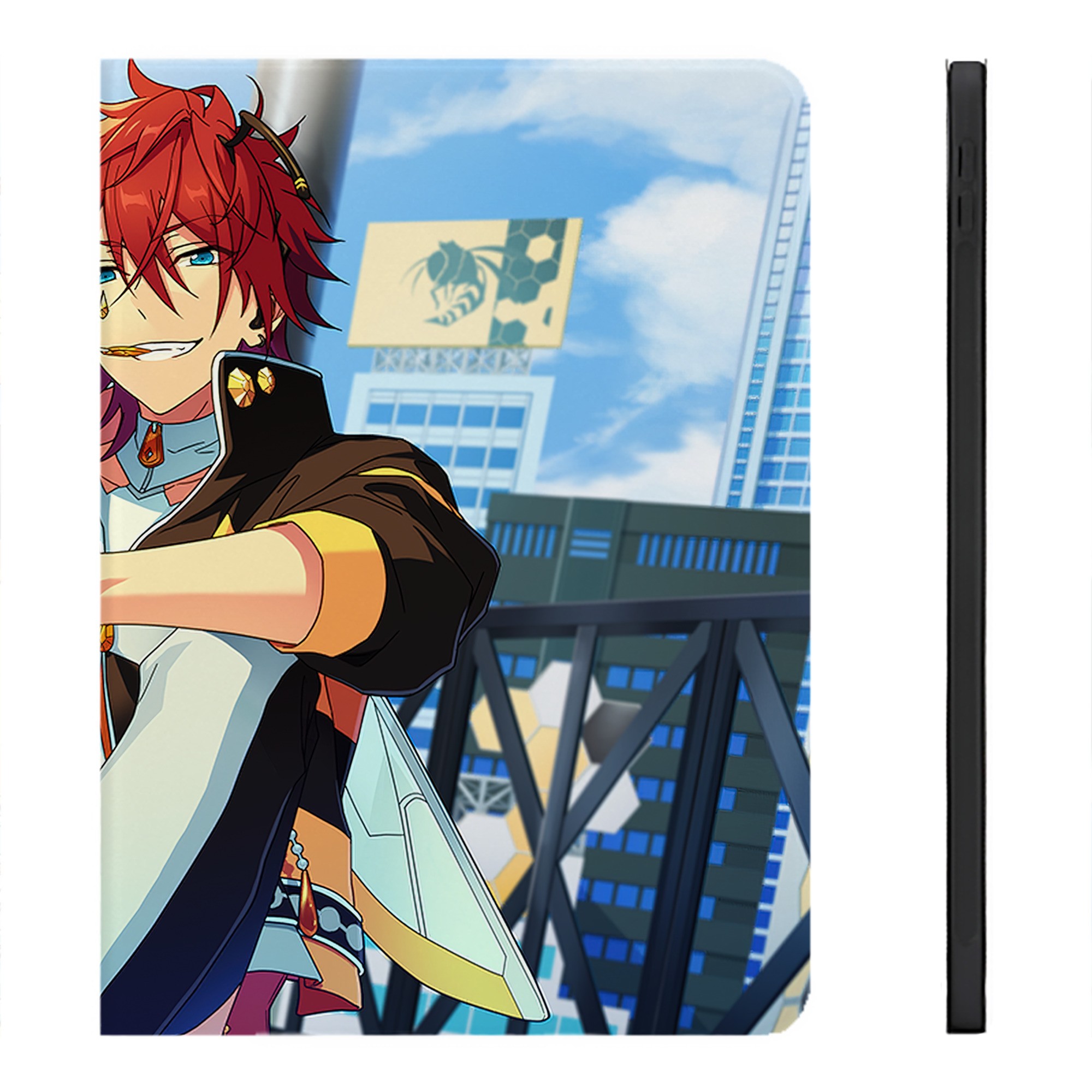 （画像用） あんさんぶるスターズ! Ensemble Stars IPadケース ペンホルダー付き ブックスタイルデザイン